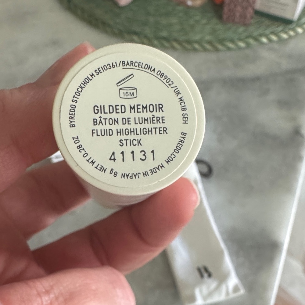 Byredo Gilded Memoir Fluid Highlighter Stick NWT - Picture 4 of 6